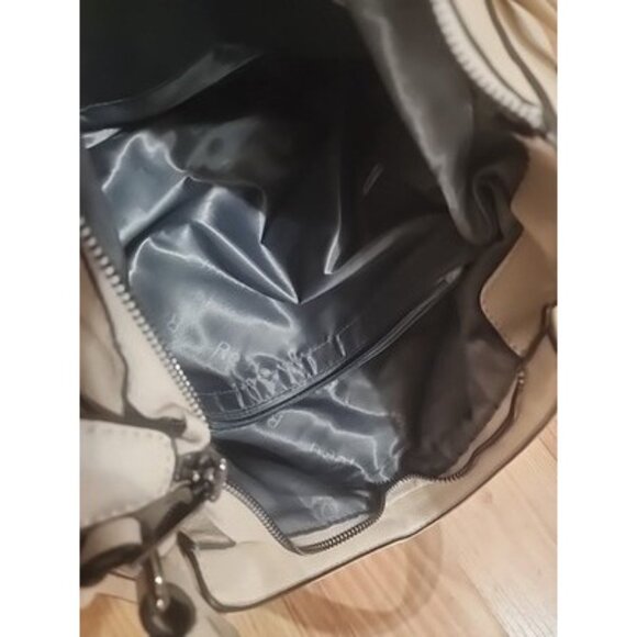 Realer Cream Designer Hobo Bag Concealed Carry Purse Shoulder Bag Crossbody Tote - Picture 9 of 16